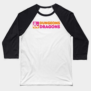 Dungeons & Donuts Baseball T-Shirt